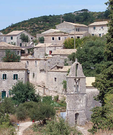 Old Perithia, bestcar corfu car rental