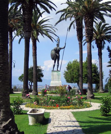 achillion, bestcar corfu car rental